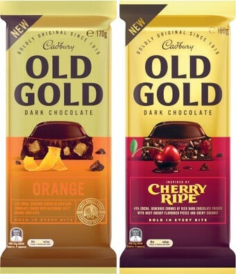 Cadbury Old Gold Block Chocolate 170g-180g or Toblerone 200g