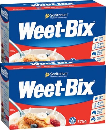 Coles Sanitarium Weet-Bix Cereal 575g offer