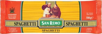 Coles San Remo Pasta 375g-500g offer