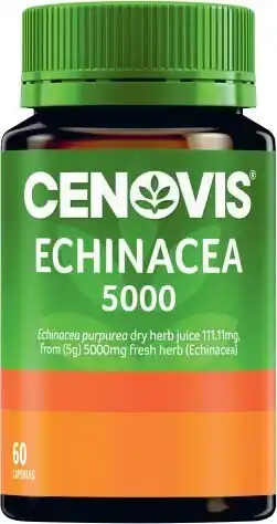 Cenovis Echinacea 5000 Capsules 60 Pack^