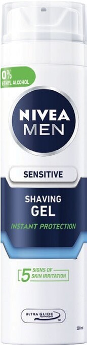 Coles Nivea Shaving Gel 200mL offer