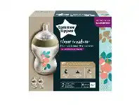 Woolworths Tommee Tippee Moda Feeding Bottles 260ml Pk 2 offer