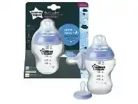 Tommee Tippee Closer to Nature Glow Bottle & Breast Like Soother Night Time 260ml