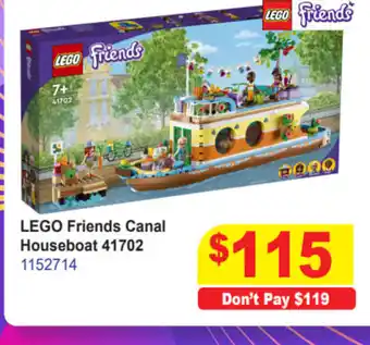 Lego Friends Canal Houseboat 41702