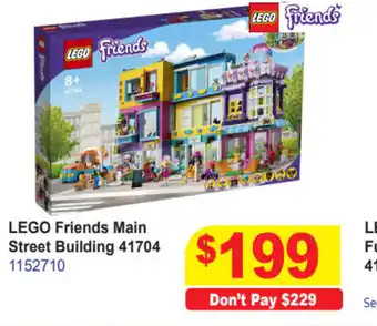 Mr Toys Lego Friends Main Street Building 41704 offer