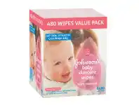 ePharmacy J&J Baby Wipes Lightly Scented 6x80 offer