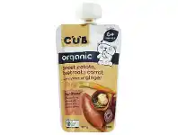 Coles CUB Organic Plant Based Sweet Potato, Beetroot & Carrot with a Pinch of Ginger 6m+ 120g offer
