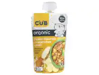 Coles CUB Organic Chicken Casserole with Vegetables & Pasta 10m+ 170g offer