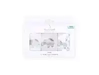 Baby Bunting The Peanut Shell Boho Wash Cloth 3 Pack offer
