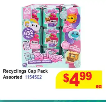 Mr Toys Recyclings Cap Pack Assorted offer