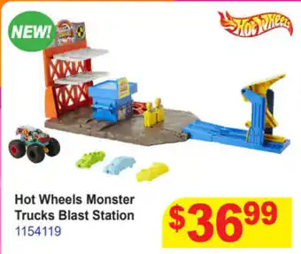 Mr Toys Hot Wheels Monster Trucks Blast Station offer