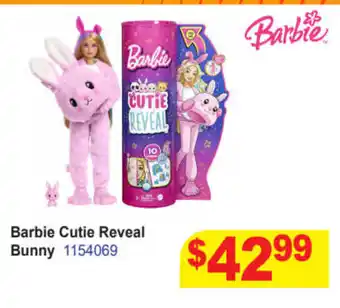 Mr Toys Barbie Cutie Reveal Bunny offer
