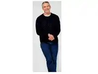 Harris Scarfe Bronson Casual Men’s Bateman Cotton Rich Fishermans Rib Knit offer