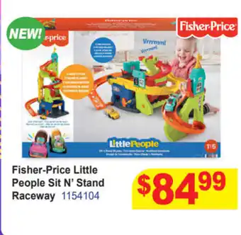 Fisher-Price Little People Sit 'N Stand Raceway