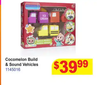 Cocomelon Build & Sound Vehicles