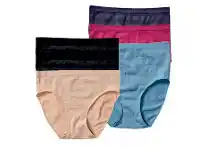 Harris Scarfe Sash & Rose 3pk Matte and Shine Seamfree Bikini, Midi or Full Brief offer