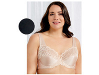 Harris Scarfe Sash & Rose 2pk Lace Underwire Minimiser Bra offer