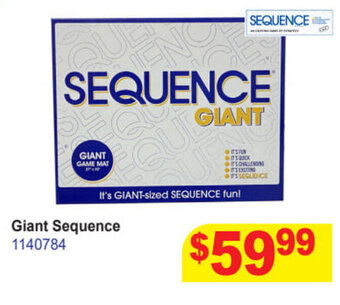 Mr Toys Giant Sequence offer