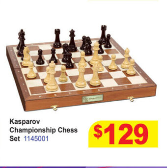 Mr Toys Kasparov Championship Chess Set offer