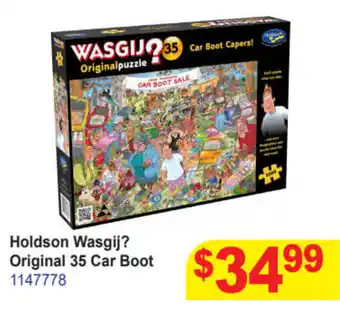 Mr Toys Holdson Wasgij? Original 35 Car Boot offer
