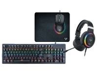 Officeworks Laser Deluxe 4-in-1 RGB Gaming Bundle offer