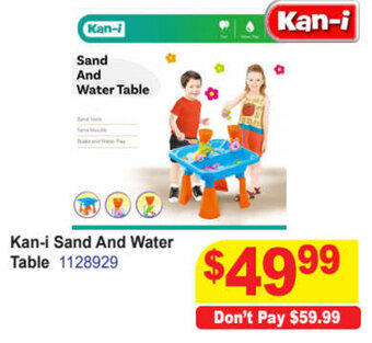 Mr Toys Kan-i Sand And Water Table offer
