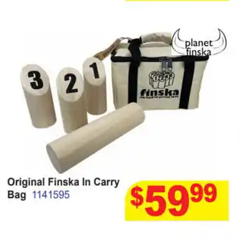Mr Toys Original Finska in Carry Bag offer