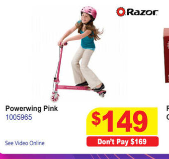 Mr Toys Powerwing Pink offer