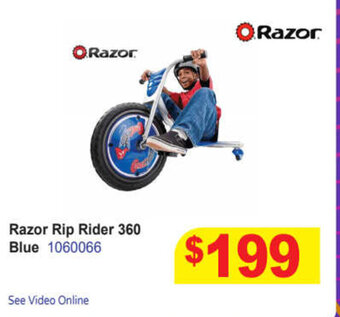 Mr Toys Razor Rip Rider 360 Blue offer