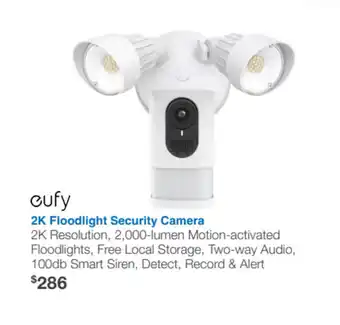 Videopro Eufy 2K Floodlight Security Camera offer