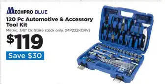 Repco Mechpro Blue 120 Pc Automotive & Accessory Tool Kit offer