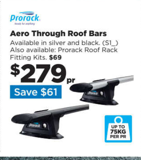 Repco best sale roof bars