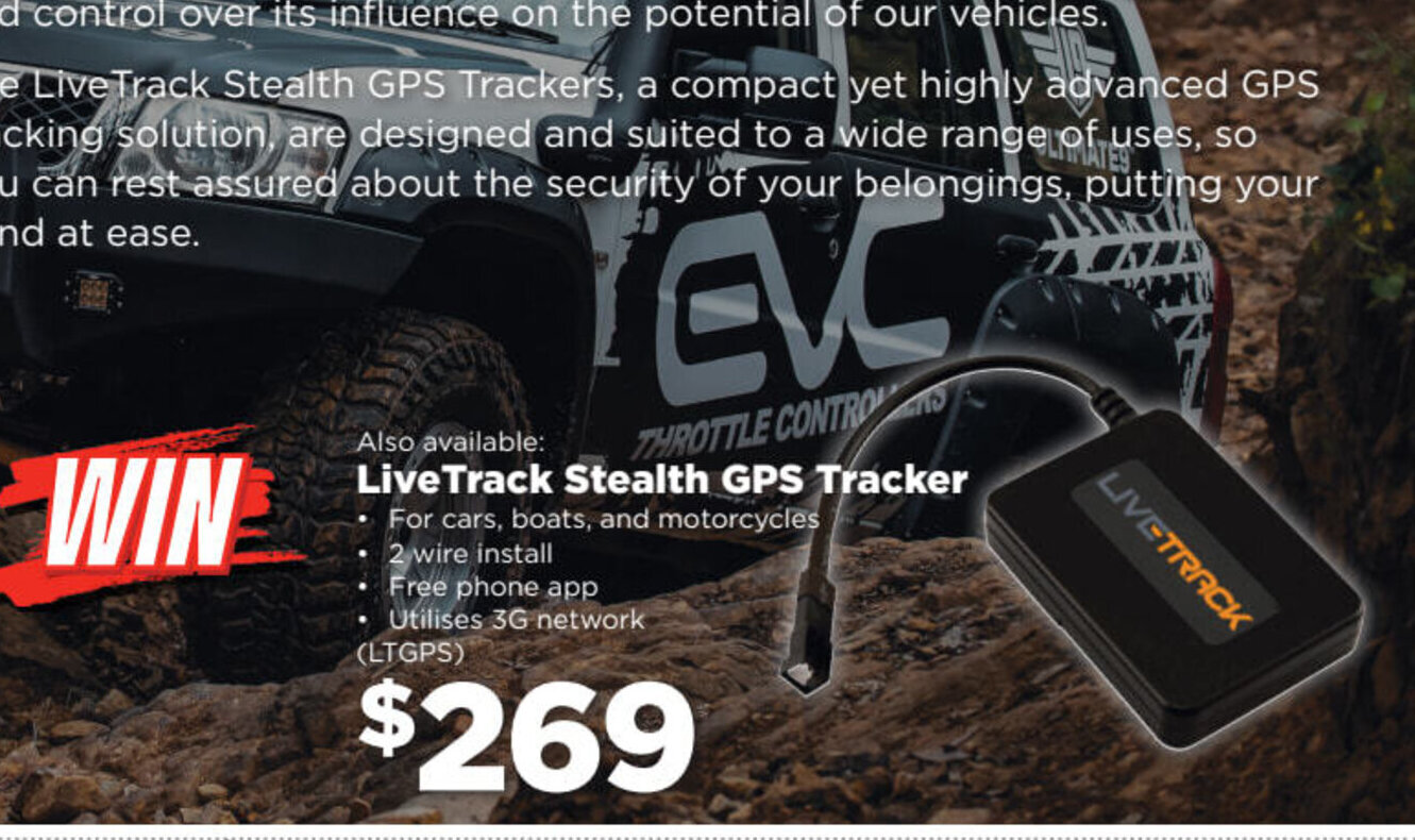 LiveTrack Stealth GPS Tracker offer at Repco