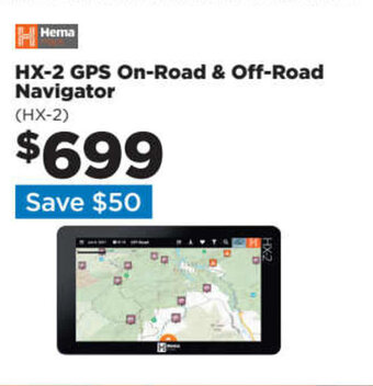 Repco HX-2 GPS On-Road & Off-Road Navigator offer