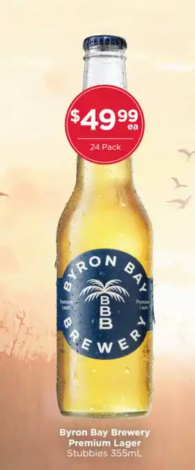 Byron Bay Brewery Premium Lager 355 ml