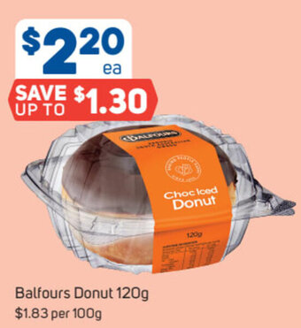 Foodland Balfours Donut 120g offer