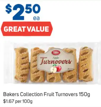 Foodland Bakers Collection Fruit Turnovers 150g offer