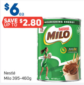 Foodland Nestle Milo 395-460g offer