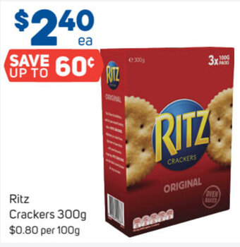 Foodland Ritz Crackers 300g offer