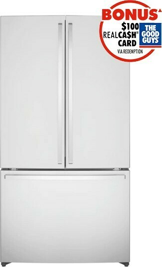The Good Guys Westinghouse 605L French Door Refrigerator offer