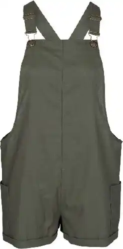 Cape Women’s Trip In A Van Linen Blend Overalls