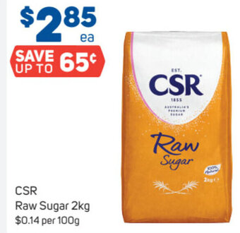 Foodland CSR Raw Sugar 2kg offer