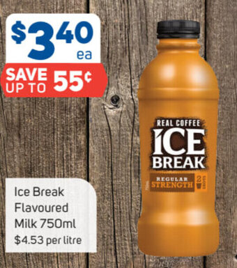 Foodland Ice Break Flavoured Milk 750ml offer