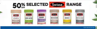 Foodland Selected Swisse Range offer
