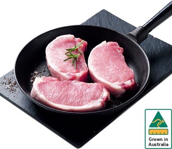 IGA Australian Pork Medallion Steaks offer