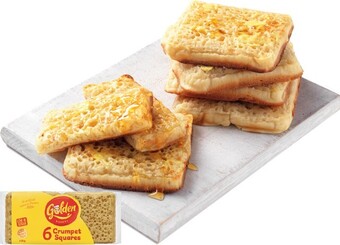 IGA Golden Crumpet Squares 6 Pack offer