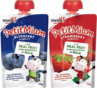 IGA Yoplait Petit Miam Squeezie Yoghurts 70g Selected Varieties offer