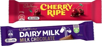 IGA Cadbury, Fry’s and Toblerone Chocolate 30-60g Selected Varieties offer