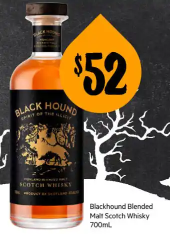 Blackhound Blended Malt Scotch Whisky 700 ml