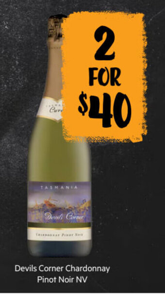 Devils Corner Chardonnay Pinot Noir NV